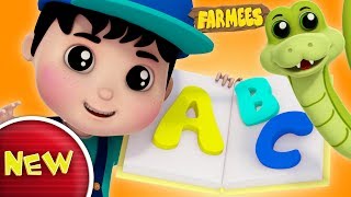 Phonics Songs  ABC Song  Alphabets For Kids  Nursery Rhyme  Baby Songs by Farmees [upl. by Mur292]