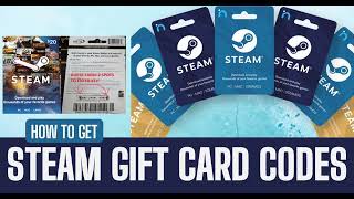 How To Get Free Steam Gift Cards  Free Steam Gift Card Giveaway [upl. by Tirb]