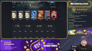 BEN PHILLIPS LIVE ON ROOBET  CODE SORRYBRO  30000 [upl. by Consuelo]