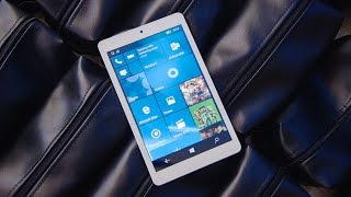 First look at Windows 10 Mobile on an 8inch tablet — CES 2016 [upl. by Emixam]