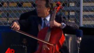 YoYo Ma at Inauguration Taped Not Live [upl. by Obed]