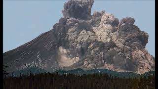 Mount St Helens Eruption May 18 1980 The complete Gary Rosenquist sequence in HD [upl. by Ahsaet]