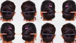 Easy hairstyles for Long Hair l🌼l pencil Ambada Hair Styles ll SeemaKatam24 ll [upl. by Gernhard]