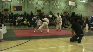 10th Ryukyukan Karate US Open Final Wakuya Hino Yamaki [upl. by Annodam932]