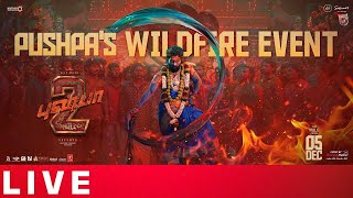 Pushpa2 Pre Release Event LIVE  Chennai  Allu Arjun  Sukumar  Rashmika  WILDFIRE EVENT [upl. by Ttirb507]