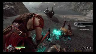 God of War playthrough 4  Exploring the Lake of Nine 12 [upl. by Ynogoham]