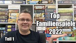 Top  Die besten Familienspiele 2022 als Geschenk Weihnachten etc [upl. by Auqenahs389]