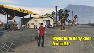 Hayes Auto Body Shop  Fivem Custom MLO  GTA 5 [upl. by Erasmo]