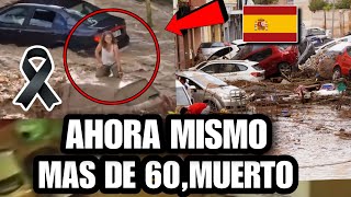 Noticias de último minutoquot Ay Coñ0 lo que acaba de ocurrir ahora mismo en España por las lluvias [upl. by Vins761]