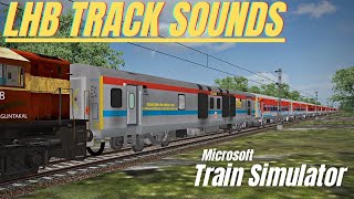 NEW V5 LHB TRACK SOUND FREEWARE DOWNLOAD  THIS TRACK SOUND ARE 100 FREE  MSTS GOPAL [upl. by Nathalia]