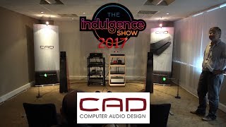 Computer Audio Design Ground Control Demo Trilogy Audio Kaiser Acoustics  Indulgence Show 2017 [upl. by Nosnek]