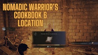 Nomadic Warriors Cookbook 6 Location  Elden Ring 4K 60FPS [upl. by Fionnula37]