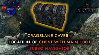 Cragslane Cavern  Main Loot Navigator  Skyrim [upl. by Wahl]