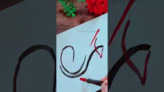 Rabba  Allah name calligraphy  art  short [upl. by Arekat136]