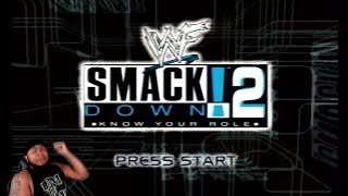 WWF Smackdown 2 Know Your Role 2000 PS1 Chillin in Season Mode [upl. by Us]