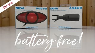 Bike Lights that NEVER Run Out Reelight NOVA Battery Free Lights [upl. by Nevur]