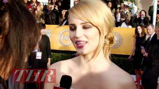 Dianna Agron SAG Awards [upl. by Ahsitahs]