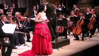 Angela Gheorghiu  Ebben ne andro lontana  Concert in Versailles 2013 [upl. by Tarrah701]