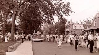 Vers 1978 la procession de la fête Dieu à SainteGeneviève [upl. by Ayet]