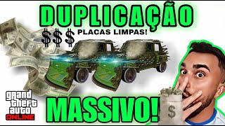 DUPLICAÇÃO MASSIVA COM PLACAS LIMPAS SEM BANIMENTO  GLITCH  GTA V ONLINE  PS4 PS5 E XBOX DINHEIRO [upl. by Yeslaehc]