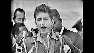 Bob Dylan  Only A Pawn In Their Game March On Washington 1963 BEST QUALITY [upl. by Abbott]