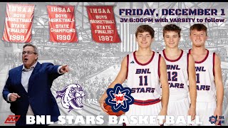 BNL LIVE BNL Stars Basketball vs Bloomington South [upl. by Kacy]