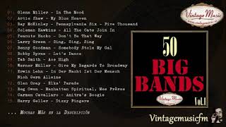 50 Big Bands Swing Dance Full AlbumÁlbum Completo Vol 1 [upl. by Nodlew]