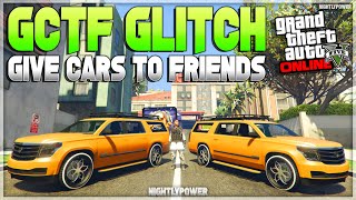 GTA 5 Give Cars To Friends Glitch CAR MEET GCTF Glitch How to Trade Cars After Patch 158 [upl. by Teak]