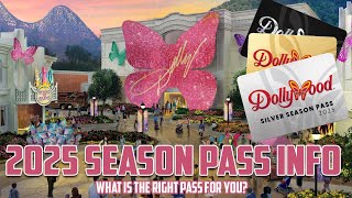 2025 Dollywood season pass info  prices breakdown etc [upl. by Leahcimsemaj]