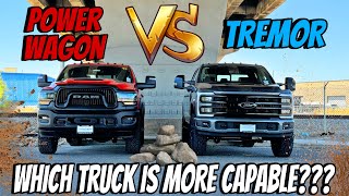 2024 Ford F250 Tremor VS RAM 2500 Power Wagon Has Ford Finally Caught Up To RAM HD [upl. by Ennasus]