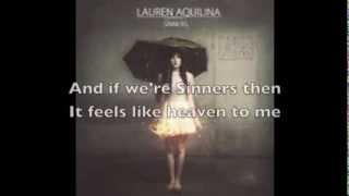 Sinners Lauren Aquilina Lyrics [upl. by Amrac]