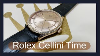 4k Review Rolex Cellini Time  Reference 50705RBR NewOld Stock [upl. by Byram66]