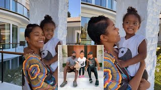 Dwyane Wade amp Gabrielle Union Daughter Kaavias First Day of School  She Looks So Excited 🥰🙂 [upl. by Vokay]