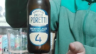 Lager  Birrificio Angelo Poretti Italian Hopmasters Premium Lager 4  Review 1972 [upl. by Craven]