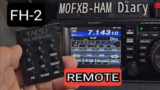 YAESU FT991A  RECORD VOICE AUDIO amp TRANSMIT  FH2  GPS [upl. by Edlun]