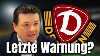 SGD KONFLIKT ESKALIERT WAS PASSIERT MIT SCHOLZE DYNAMO DRESDEN NEWS [upl. by Ashraf]