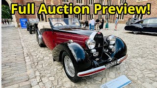 Auction Preview of Gooding amp Cos Hampton Court Palace Concours dElegance 2024 Auction [upl. by Norab243]