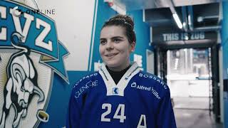 Interview mit Noemi Ryhner  EVZ vs EHC Bassersdorf [upl. by Alekin]