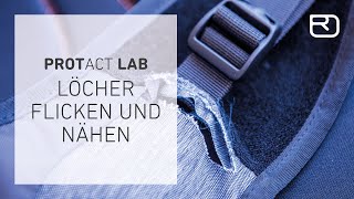 Loch in Shirt Hardshell amp Isolationsjacke flicken Deutsch  PROTACT LAB [upl. by Sawyere]