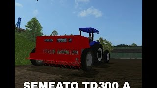 Nova Semeadeira Semeato TD300 A fs17 [upl. by Ziom]