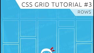 CSS Grid Tutorial 3  Rows [upl. by Siraj463]