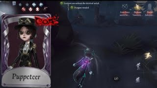 Identity V  Coa 3 Limited Skin “Puppeteer” Mechanic Gameplay [upl. by Koeppel]