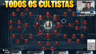 ASSASSINS CREED ODYSSEY  TODOS OS CULTISTAS  TODAS AS PISTAS E SUAS LOCALIZAÇÕES [upl. by Ahsirtap523]