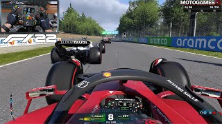 F1 22  25 Race at Monza  Thrustmaster SF1000 Gameplay [upl. by Ennovy]