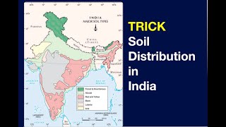 Trick Soil Distribution in India State Wise [upl. by Alvira106]