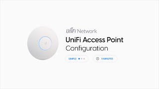 How to Configure Ubiquiti UniFi Access Point [upl. by Benita65]