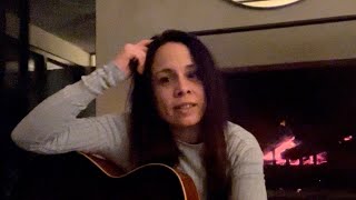 Charlene Clarke covers Patti Smith  Dancing Barefoot Acoustic Cover [upl. by Booker]