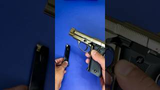 Pistola a salve bruni 84 top firing cal9mm prova caricatore colpi fiocchi asmr toyguns shortvideo [upl. by Schargel656]