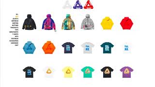 Palace x GORETEX Vortex Collab FW18 Droplist amp Price 12 21 18 [upl. by Shivers73]