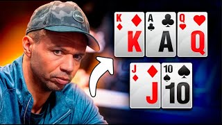 Phil Ivey FLOPS A MONSTER  5 ACTION Poker Flops [upl. by Zared]